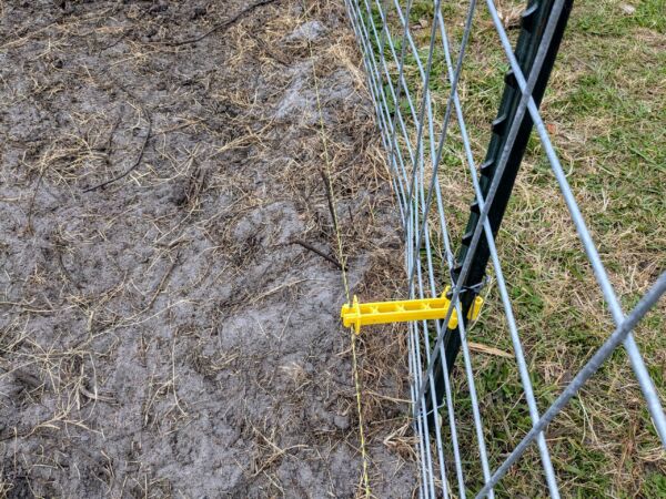 electric polywire pig fencing 